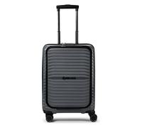 Stratic Bright + 4 roulettes Trolley de cabine 55 cm Compartiment pour ordinateur portable gris