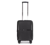 Stratic Bright+ 4 roulettes Trolley de cabine S 56 cm avec soufflet d'extension black (TAS035304)
