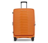 Stratic Novium 4 roues Valise cabine L 75 cm avec soufflet d'extension orange
