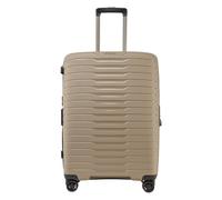 Stratic Novium 4 roulettes Trolley M 65 cm avec soufflet d'extension beige