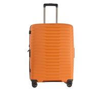 Stratic Novium 4 roulettes Trolley M 65 cm avec soufflet d'extension orange