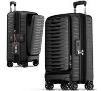 Stratic pour Ordinateur Portable Novium ML Trolley Black Noir 55cm
