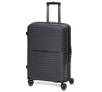 Stratic Shine Valise & Trolley Grande | Equipée de 4 Roues pivotantes à 360°, Sangle de Rangement croisée, Soufflets d'expansion, poignée verrouillable et Serrure TSA | 46cm x 30cm x 65cm - 3.6kg