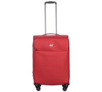 Stratic Stratic Light + 4 roulettes Trolley 68 cm avec soufflet d'extension rouge