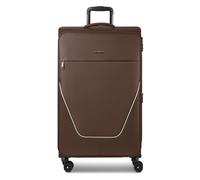 Stratic taska 4 roues Valise cabine L 76 cm avec soufflet d'extension brun
