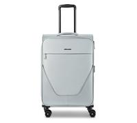 Stratic taska 4 roues Valise cabine M 65 cm avec soufflet d'extension gris