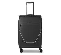 Stratic taska 4 roues Valise cabine M 65 cm avec soufflet d'extension gris