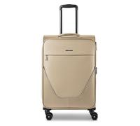 Stratic taska 4 roues Valise cabine M 65 cm avec soufflet d'extension gris