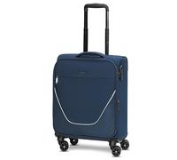 Stratic taska Valise à Main | Trolley Cabine avec 4 roulettes, Une Serrure à Combinaison, poignée blocable, Soufflet Extensible et Compartiment zippé | 40cm x 21cm x 55cm | 2.55kg