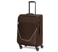 Stratic Valise Check-in pour homme et femme | Valise à roulettes de taille moyenne 42 x 26 x 65 cm en polyester flexible de qualité supérieure | Extensible et poignée télescopique | Série Taska