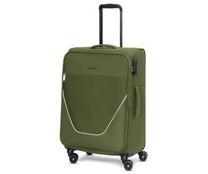 Stratic Valise Check-in pour homme et femme | Valise à roulettes de taille moyenne 42 x 26 x 65 cm Entrée en polyester | Extensible et poignée télescopique | Série Taska