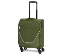 Stratic Valise de cabine pour homme et femme | Petite valise cabine à roulettes 40 x 21 x 55 cm en polyester flexible de qualité supérieure | Extensible et poignée télescopique | Série Taska