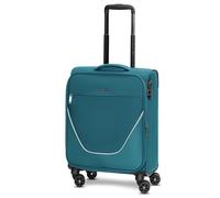 Stratic Valise de cabine pour homme et femme | Petite valise cabine à roulettes 40 x 21 x 55 cm en polyester flexible de qualité supérieure | Extensible et poignée télescopique | Série Taska
