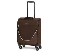 Stratic Valise de cabine pour homme et femme | Petite valise cabine à roulettes 40 x 21 x 55 cm en polyester flexible de qualité supérieure | Extensible et poignée télescopique | Série Taska