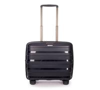 Stratic Valise noir pour femme et homme - Straw + EXP TSA Trolley S 216849
