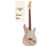 Stratocaster 59 Cs Rw Journeyman Faded Shoreline Gold