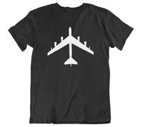 Stratofortress Bomber B52 Aircraft Air Force Army US T Shirt Tee Gift Black3XL