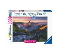 Ravensburger - Puzzle Adulte 1000p - Le Mont Bromo (Puzzle Highlights) - Adultes, Enfants dès 14 Ans - Puzzle de qualité supérieure - Paysages - 16911