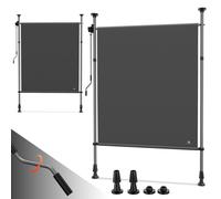 Strattore Store enrouleur Auvent Vertical sans perçage Terrasse 150x310 cm