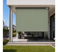 Store Vertical Extensible 160x250 cm - Strattore - Store Roulant Extérieur - Balcon Terrasse Patio Jardin Protection - Vert Matcha