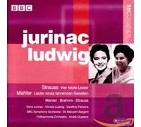 Strauss, 4 Derniers Lieder - Brahms, Wiegenfield, Op. 49... - Mahler, Chant Du Compagnon Errant...