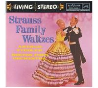 Strauss Family Waltzes Boston Pops Orch.