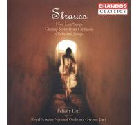Strauss: Four Last Songs; Closing Scene from Capriccio; Orchestral Songs [CD]