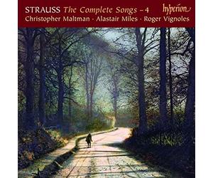 Strauss : Intégrale des Lieder, Vol. 4. Vignoles.