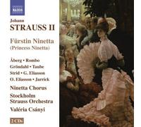 Strauss,J.II / Aberg / Stockholm Strauss Orch - Furstin Ninetta [New CD]