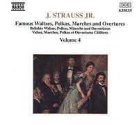 Johann Strauss – Valses, Polkas & Marches Célèbres Vol. 4 – Importé – NAXOS