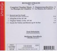 Strauss, R. - Concerto Violin/Allegretto Violin/Sonata Violin/