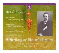 Strauss, R. - L'Héritage de Richard Strauss chef d'orchestre Vol 3 : Der Bürger als Edelmann op. 64 / Tanz Suite nach Couperin op. 86 / Schlagobers walzer op. 70