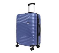 STRAVIA Del - Valise Moyenne 65 cm - ABS Légère et Résistante - Bagage Rigide - Serrure à Code Sécurisée - 4 Roues Double Ultra Fluides - Bleu Ciel - 65 x 44 x 26 cm