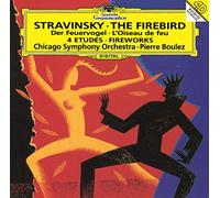Stravinsky / Boulez, Pierre - Stravinsky: L'Oiseau Feux d'artifice. Quatre Etudes PourOrchestre (SHM-CD) [Import]