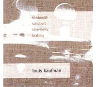 STRAVINSKY DUO CONCERTANT FOR VIOLIN & PIANO. BRAHMS VIOLIN SONATA NO.1 (BOTH W.HELENE PIGNARI