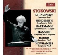 Stravinsky, Hindemith, Hartmann, Hanson, Harris, Hovhaness: Symphonies