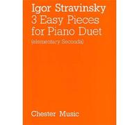STRAVINSKY I. - 3 EASY PIECES FOR PIANO DUET