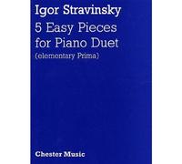 STRAVINSKY I. - 5 EASY PIECES FOR PIANO DUET