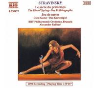 Alexander Rahbari – Le Sacre du Printemps / Jeu de cartes – CD (Neuf) – NAXOS