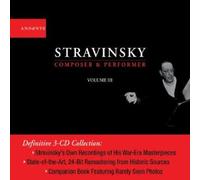 Igor Stravinski Compositeur Et Chef D'orchestre Vol. 3 : Enregistrements De 1945 À 1950 - Danses Concertantes, Scherzo À La Russe, Orpheus, Concerto En Ré, Circus Polka, Ode, Scène De...