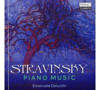 STRAVINSKY:PIANO MUSIC - DELUCCHI,EMANUELE CD NEUF STRAWINSKY,IGOR FYODOROVICH