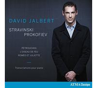 Stravinsky-Prokofiev : Oeuvres pour Piano/David Jalbert [Import]