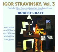 Stravinsky - Pulcinella 3 / Piano Concertantes/Clarinet Solo