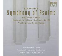 Stravinsky - Stravinski : Symphonie Boulanger: du Fond De L'Abîme, Psaumes 24&129, Prière Bouddhique [Import]