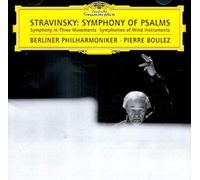 PIERRE BOULEZ "PSALMEN-SINFONIE/SINFONIE FÜR BLÄSER" CD NEW