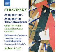 Stravinsky – Symphonies in C – NAXOS