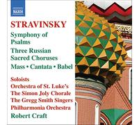 Stravinsky – Symphony of Psalms – NAXOS