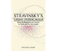 Stravinsky's "Great Passacaglia