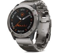 Stravo Bracelet titane Oracle luxe QuickFit 22 mm compatible Garmin Fenix 8/7/6 Pro/5 Plus, Epix Gen 2 - Premium - Titane