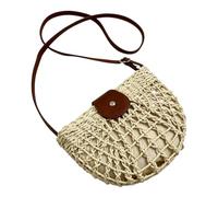 Straw Purse for Women - Hollow Out Woven Summer Bag, Large Capacity Wallet